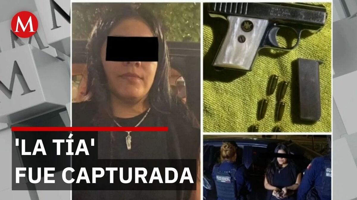 Detienen a 'La Tía' por su presunta participación en el caso de Carlos Manzo