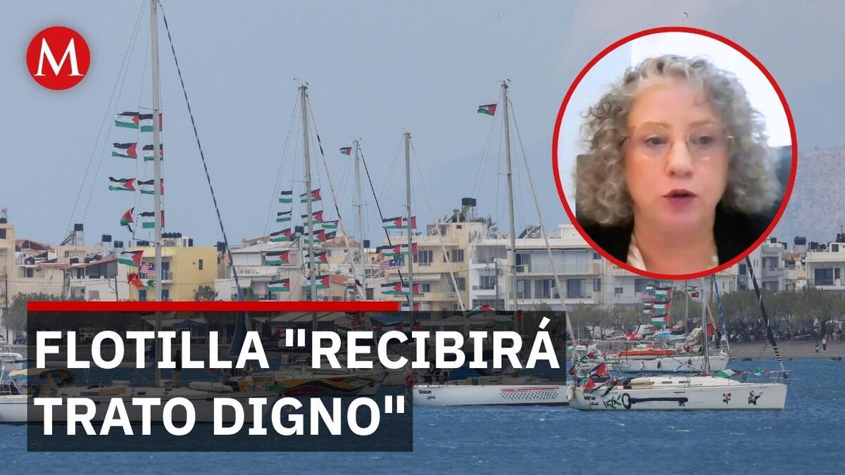 Embajadora de Israel afirma que se respetan derechos de activistas de la Flotilla Global Sumud