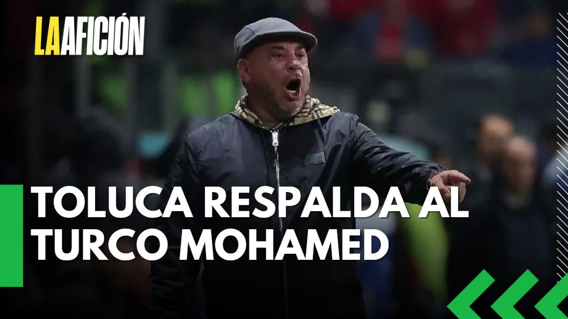 Francisco Suinaga confía en que Mohamed seguirá en Toluca