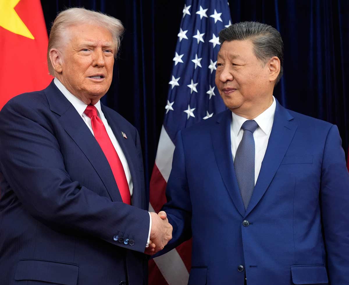 La fuerza de EU contra China en el plano económico. AP