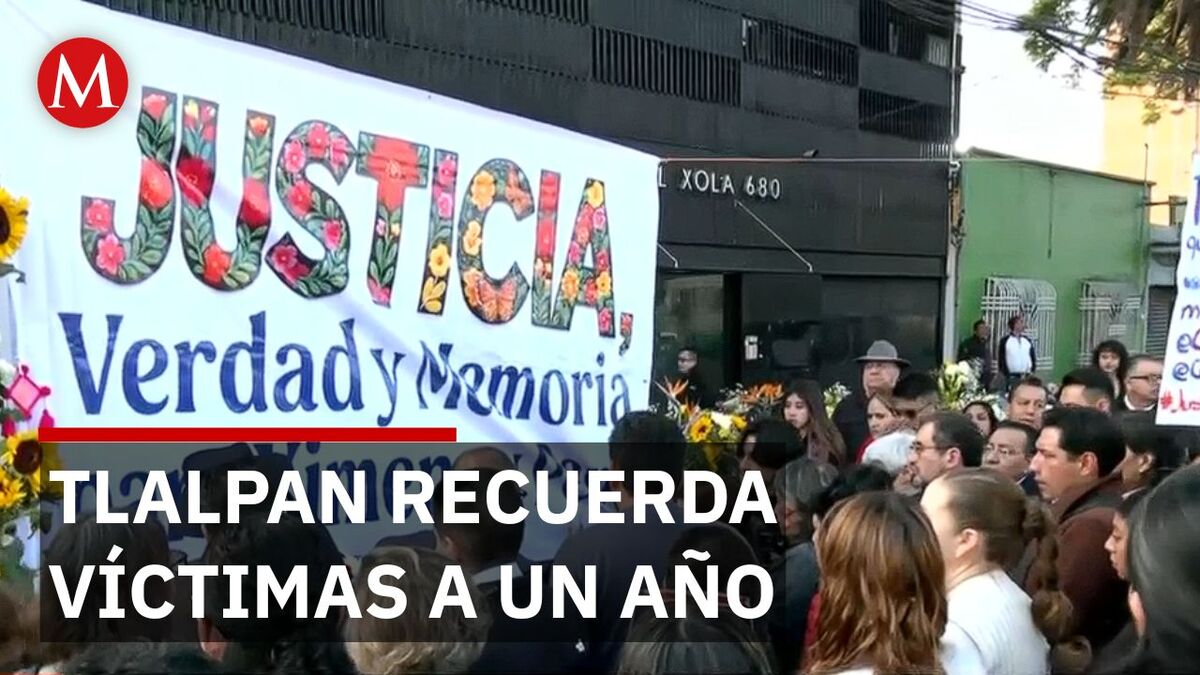 Homenaje en Tlalpan por asesinato de colaboradores de Clara Brugada