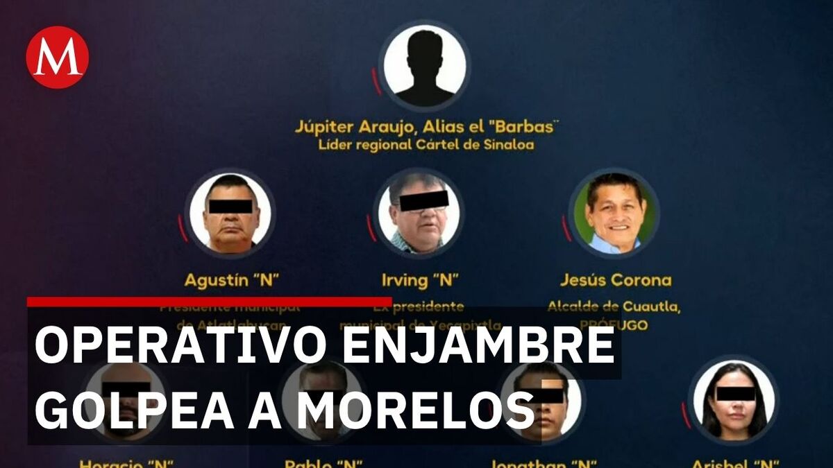 Operativo Enjambre en Morelos culmina con la detención de dos alcaldes y exfuncionarios
