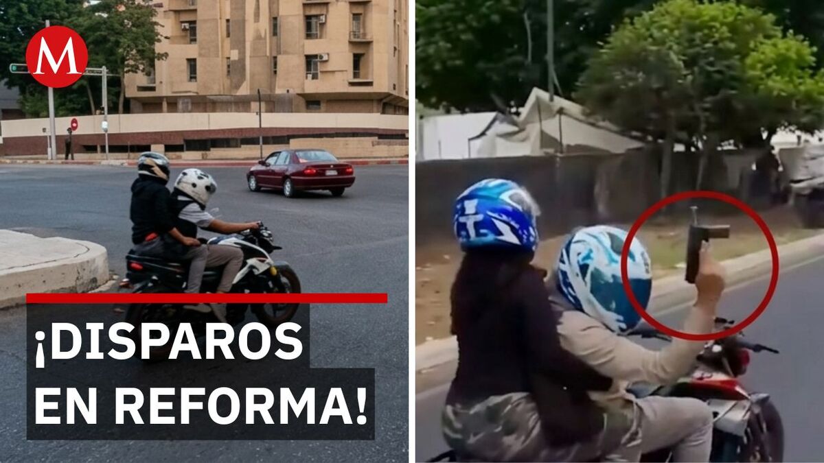 Pánico en Paseo de la Reforma: Motociclistas disparan frente a la FEMDO y desatan operativo