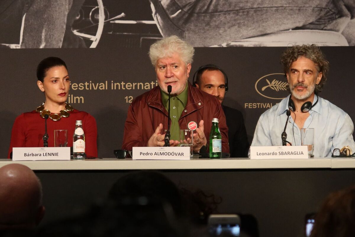 Presentó en Cannes 'Amarga Navidad'. | David del Río