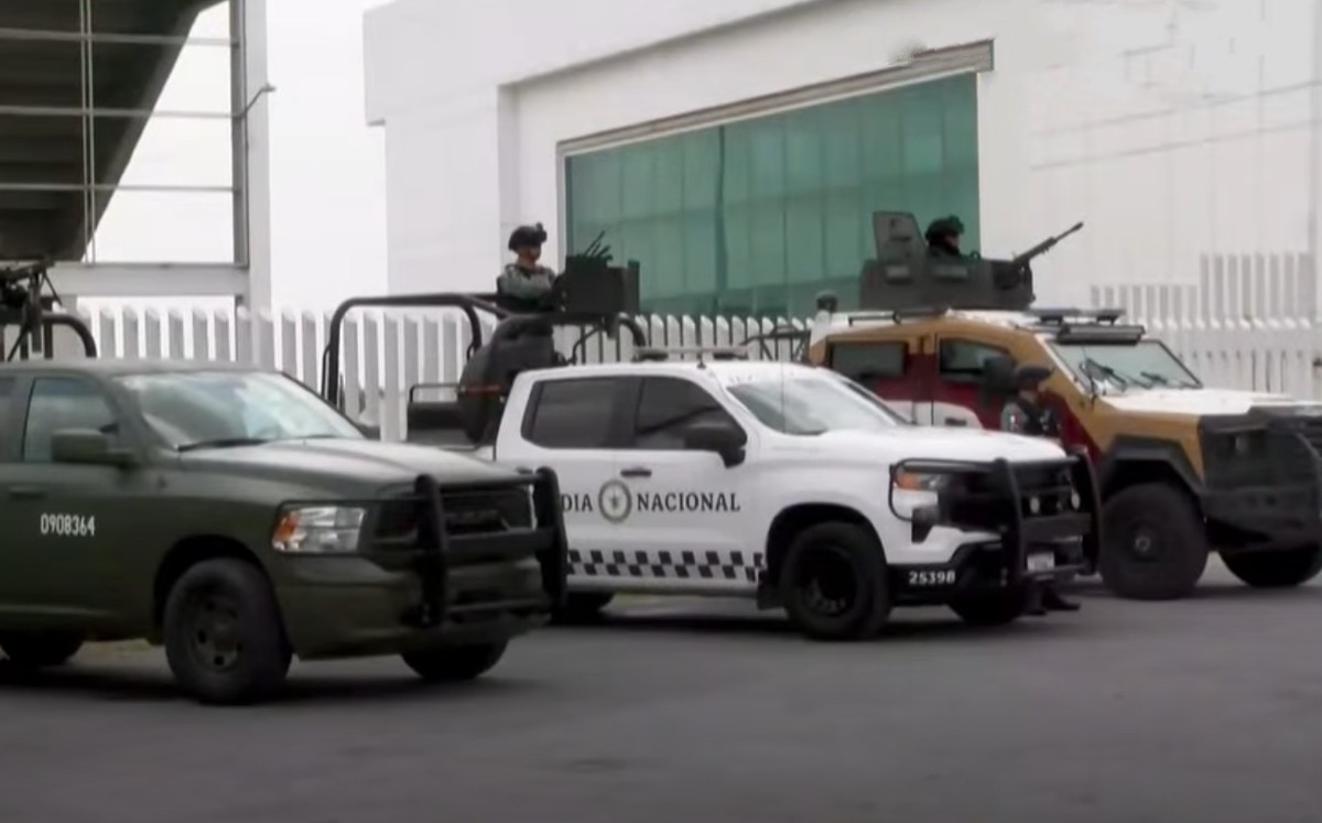 SEDENA, Guardia Nacional, Guardia Estatal y Tránsito coordinan vigilancia en Reynosa.