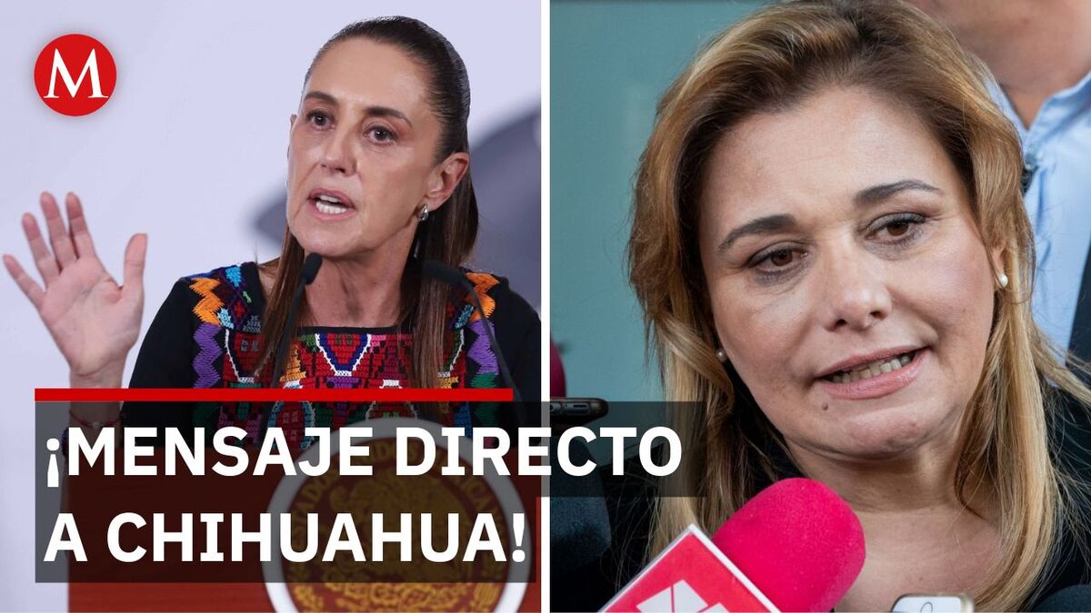 Sheinbaum exige al gobierno de Maru Campos respetar las protestas