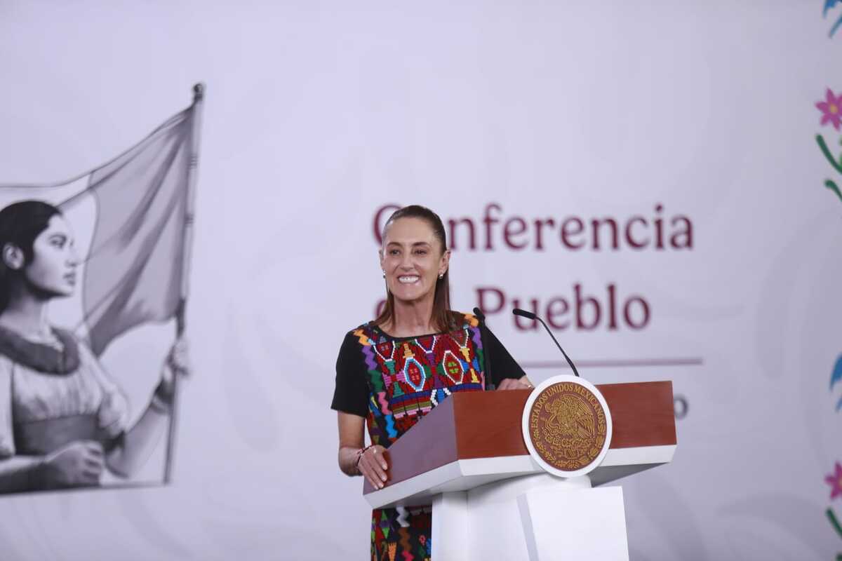 Sheinbaum resaltó los resultados de la Estrategia Nacional de Seguridad. | Foto: Juan Carlos Bautista