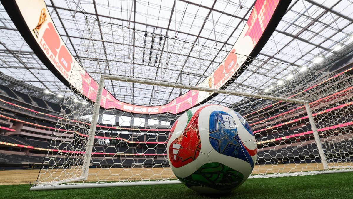 SoFi Stadium, el recinto que se transforma para el Mundial (AFP)
