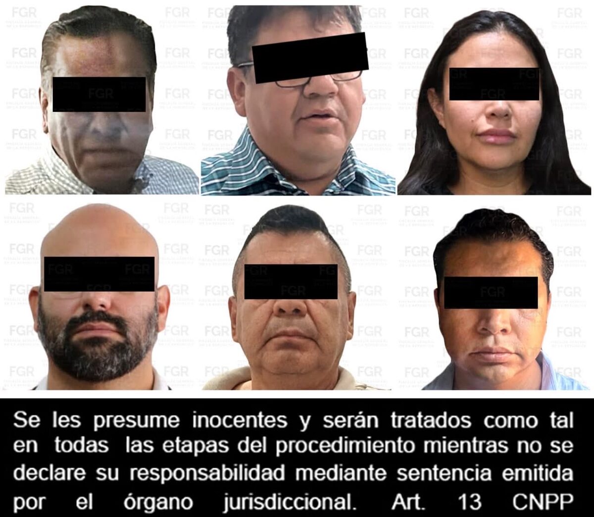 Son al menos seis funcionarios detenidos los que hay hasta el momento.