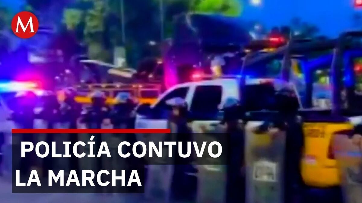 Transportistas y campesinos se enfrentan con policías durante protesta en CdMx