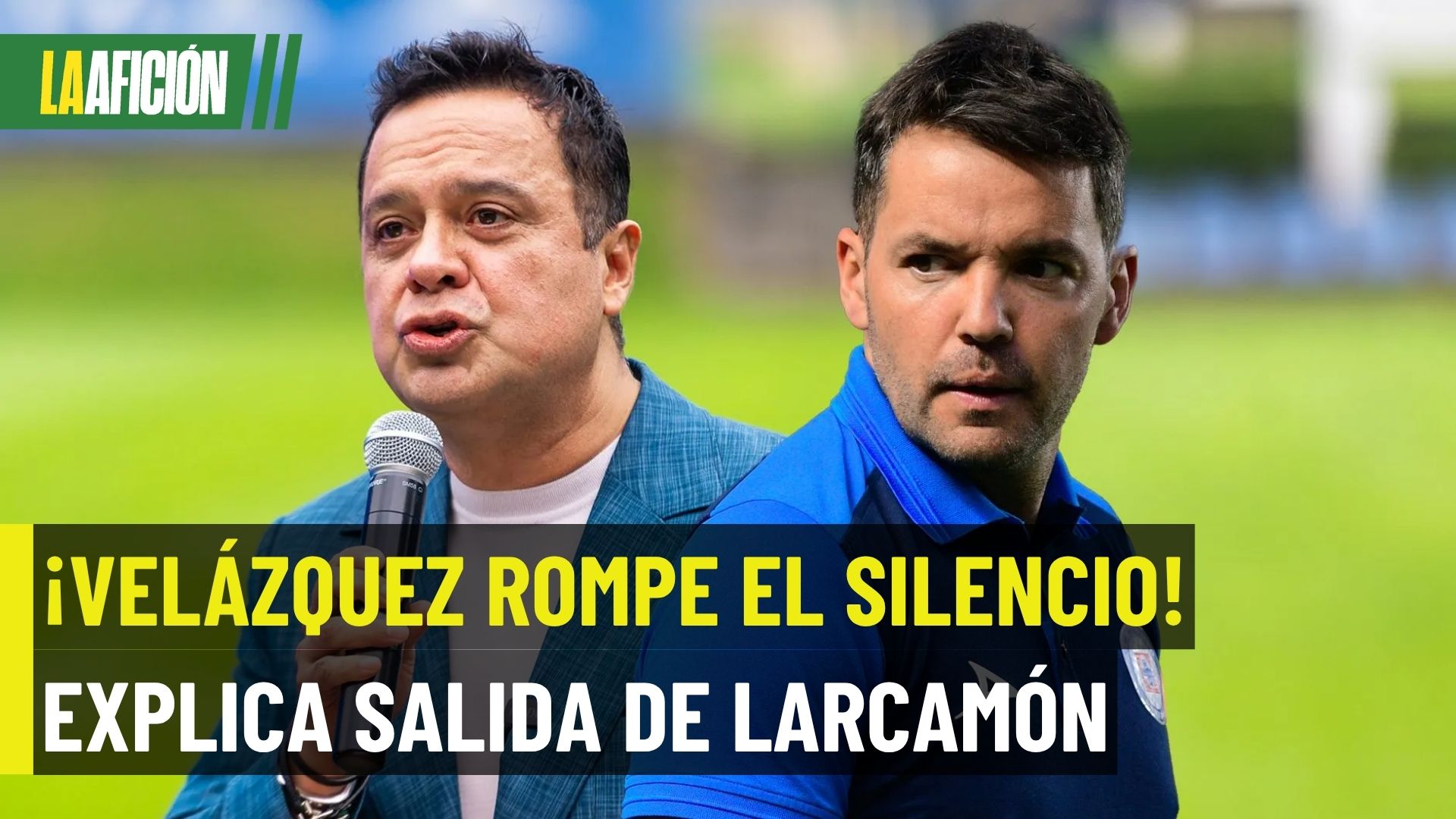 Víctor Velázquez rompe el silencio sobre la salida de Larcamón