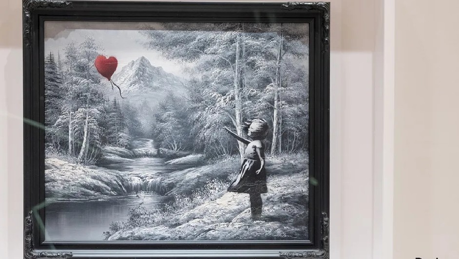 Banksy vende obra de la 'Niña con globo' | EFE