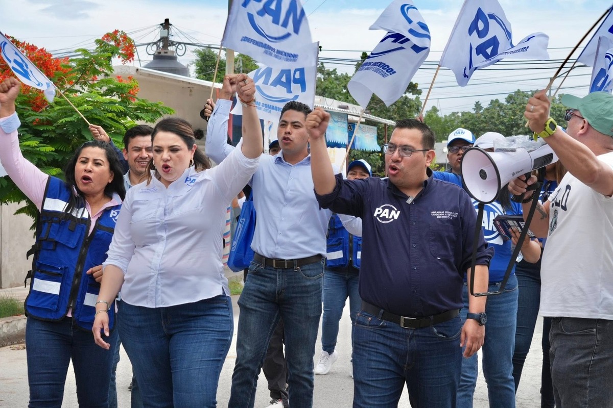 Candidatos de los distritos 08, 09, 10 y 11 recorrieron colonias y reforzaron cercanía con ciudadanos que son afines a sus propuestas.| Especial.