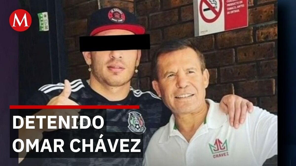 Detienen en Culiacán a Omar Chávez hijo de Julio César Chávez