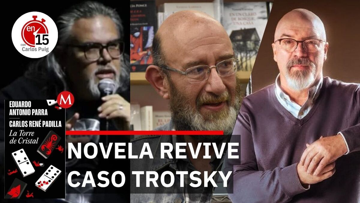 Eduardo Antonio Parra y Carlos René Padilla, autores de "La Torre de Cristal" | En 15
