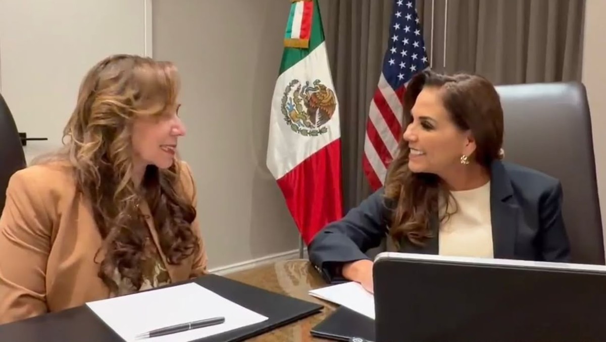 Encuentro entre Lezama y la cónsul Orantes López por promoción del turismo | Foto: Especial