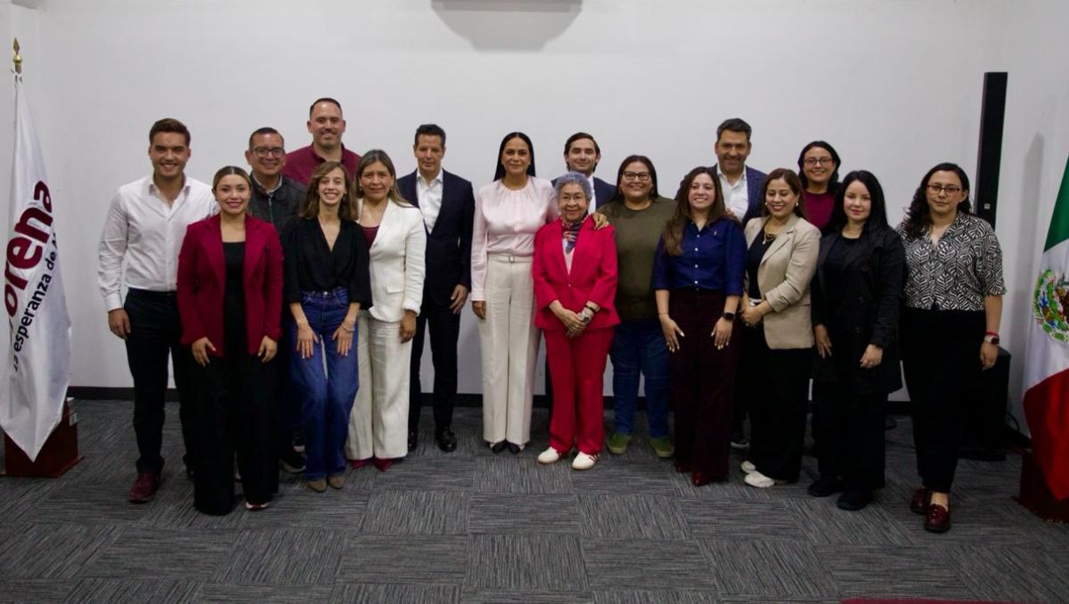 La imagen de la reunión fue dada a conocer por el partido en redes sociales. Especial