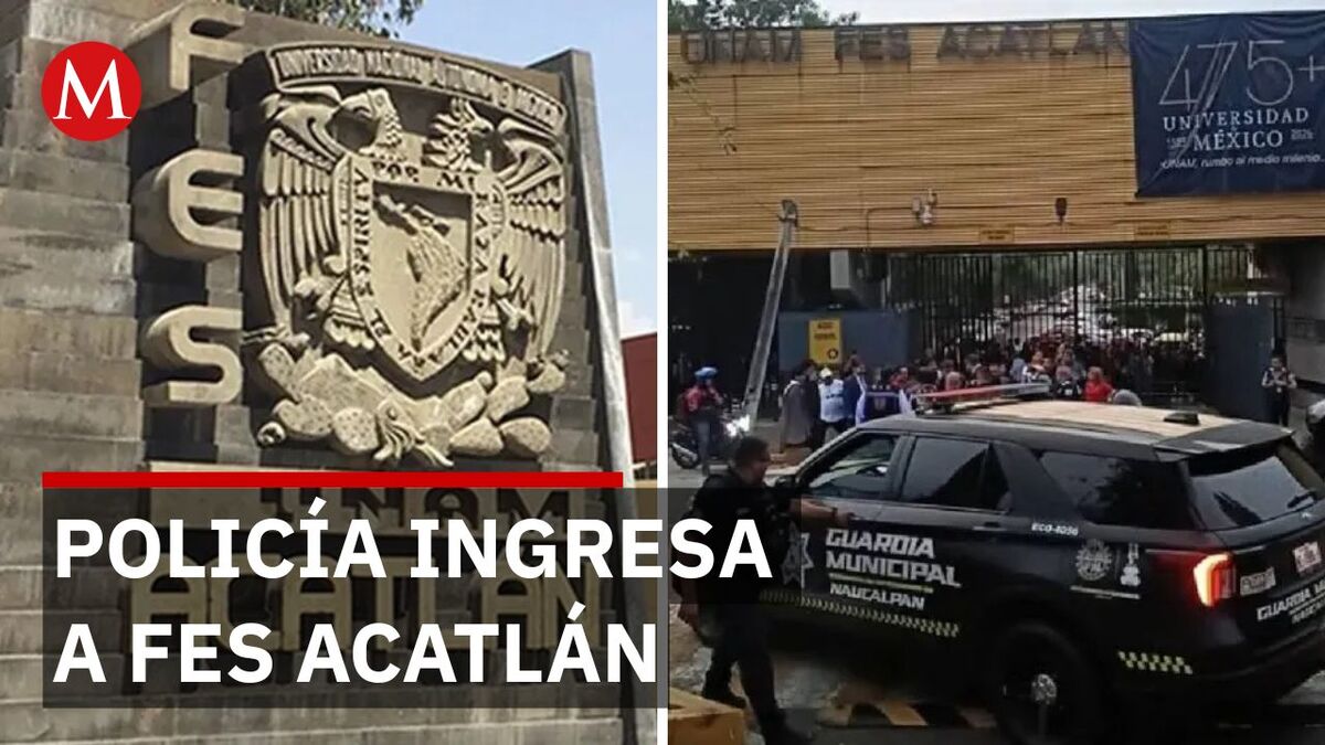 Ingreso de policías a FES Acatlán provoca debate sobre autonomía de la UNAM