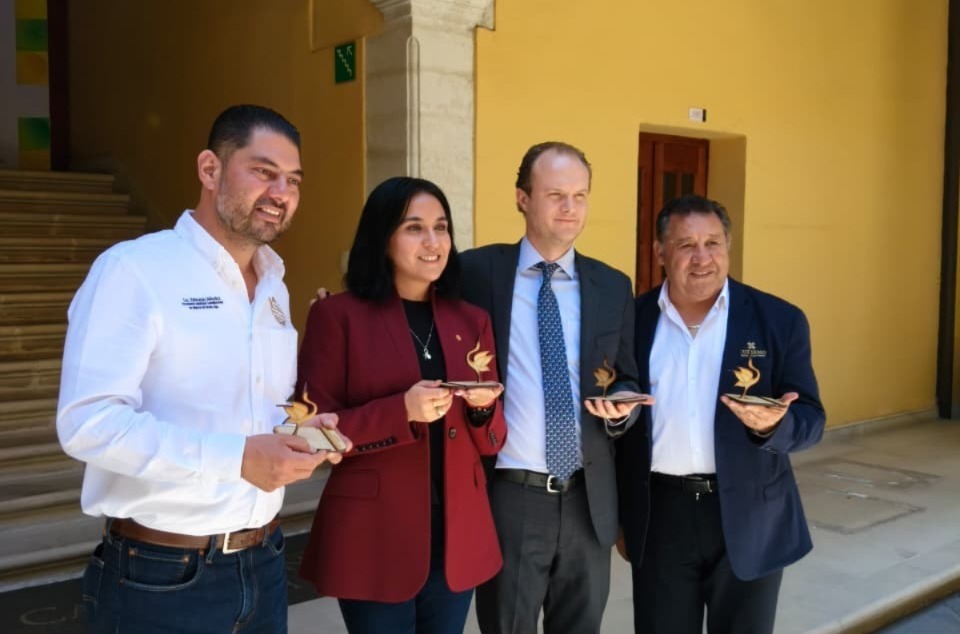 Jaime Rincón-Gallardo Ortiz, noveno Conde de Regla visita Hidalgo. (Cortesía)