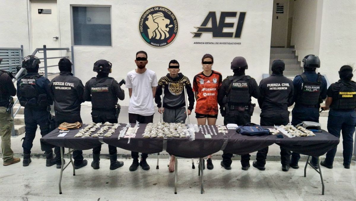 Juan “N”, de 35, Alondra “N”, de 24 y Luis “N”, de 31 años, quedaron a disposición del Ministerio Público Federal. Especial