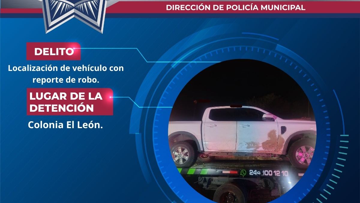 Localizan camioneta con reporte de robo en Atlixco | Especial