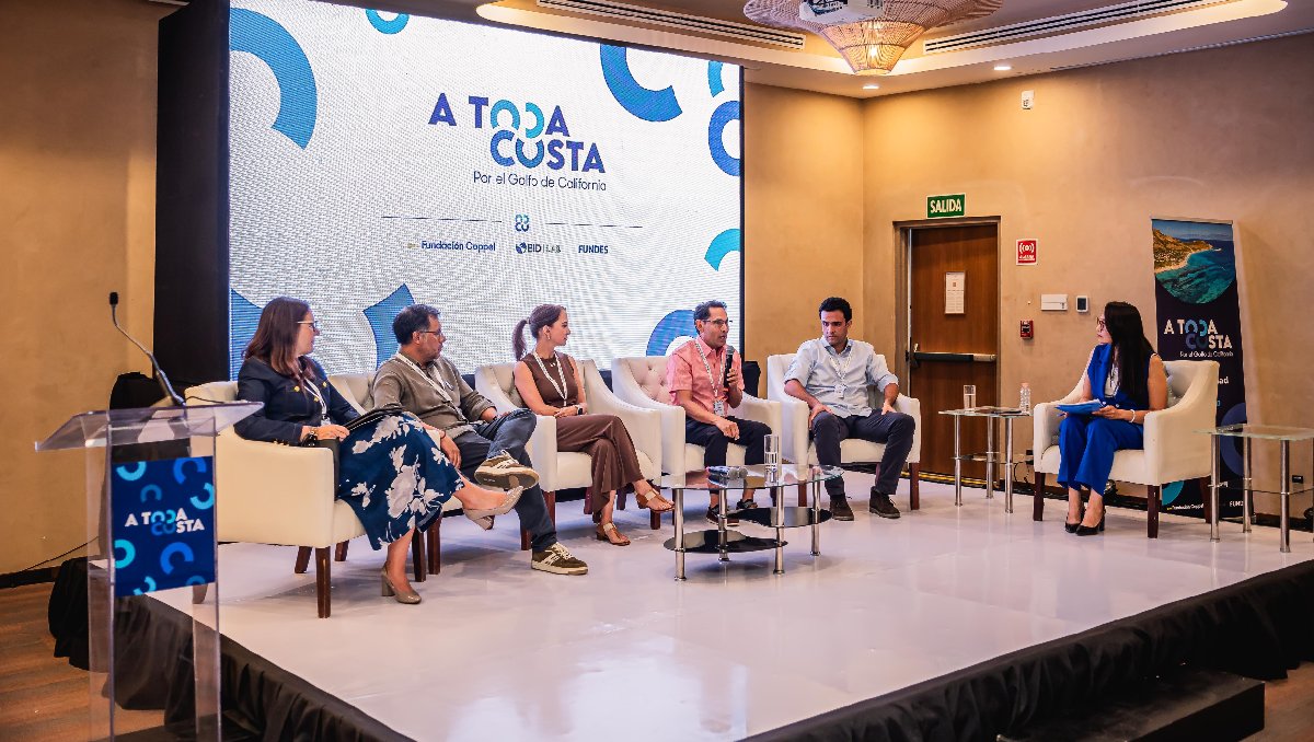 Panel Áreas de Prosperidad Marina: Articulando conservación con economía azul. | Foto: Fundación para el Desarrollo Económico y Social