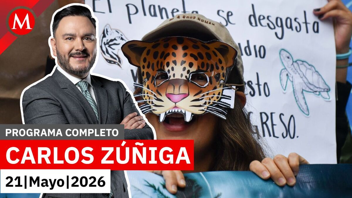 Protestan contra 'Perfect Day' afuera de Semarnat en CdMx | Carlos Zúñiga, 21 de mayo de 2026