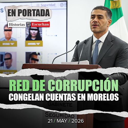 Red de corrupción ligada al narcotráfico operaba desde Morelos