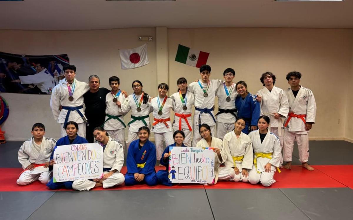 Tampiqueños ganan 15 medallas en judo. |