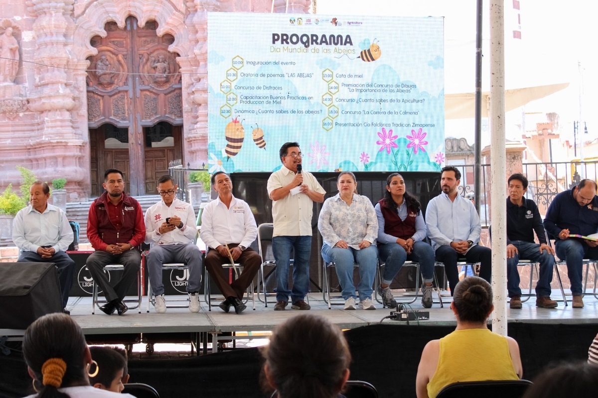 Zimapán impulsa protección de polinizadores. Foto: Cortesía