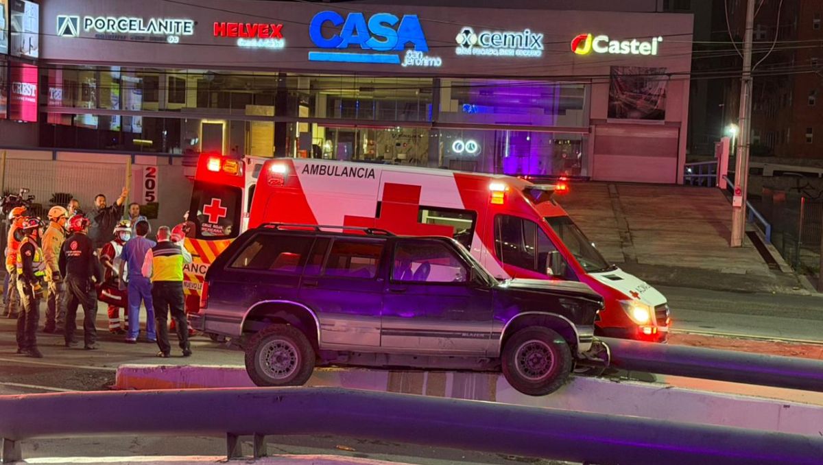 La zona permaneció resguardada por elementos de Tránsito de Monterrey | Fernanda Pérez