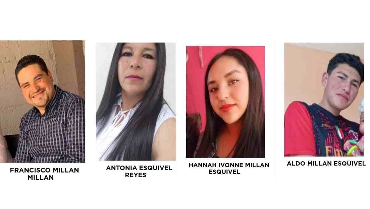 Autoridades inician investigación por la desaparición de una familia; no hay pistas sobre su ubicación. Foto: Especial