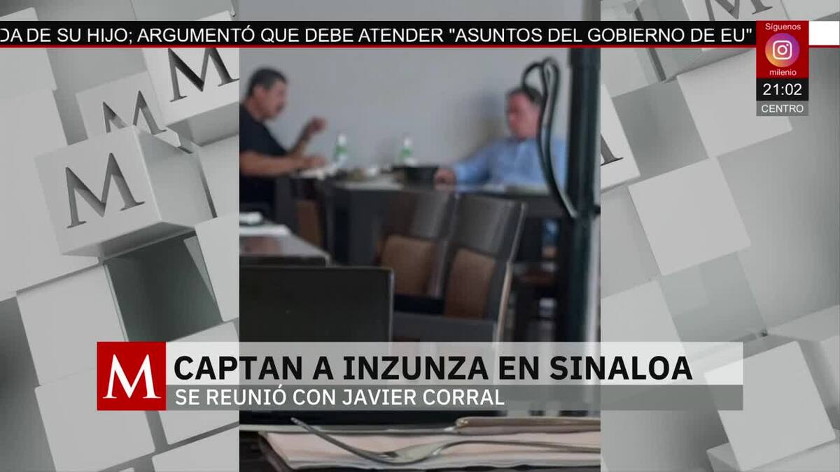 Captan a Inzunza y Corral en Culiacán; afirman que no oculta nada | Elisa Alanís, 22 de mayo de 2026