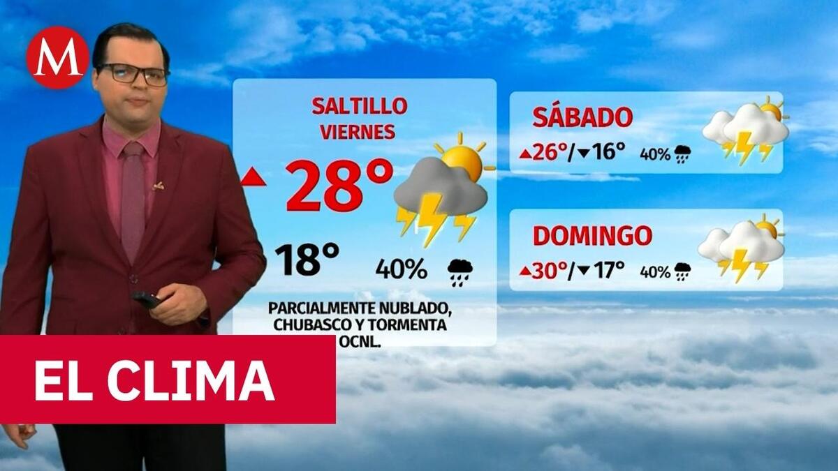 Clima de hoy viernes 22 de mayo de 2026 | Pronóstico con Nelson Valdez