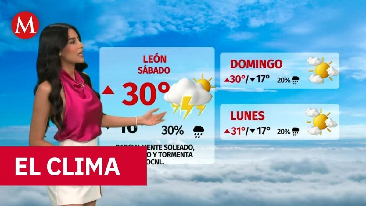 Clima de hoy viernes 22 de mayo de 2026 | Pronóstico con Sofía González