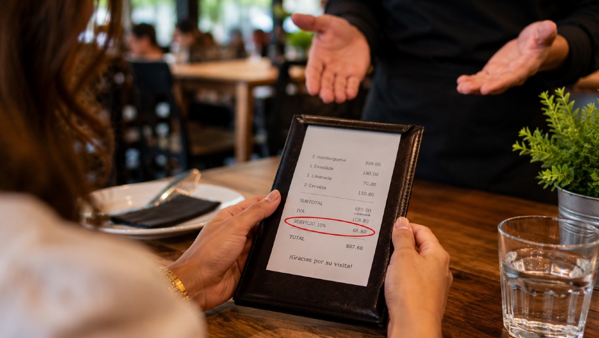 ¿Te pueden cobrar propina sin avisar? Esto dice Profeco | IA DISCOVER