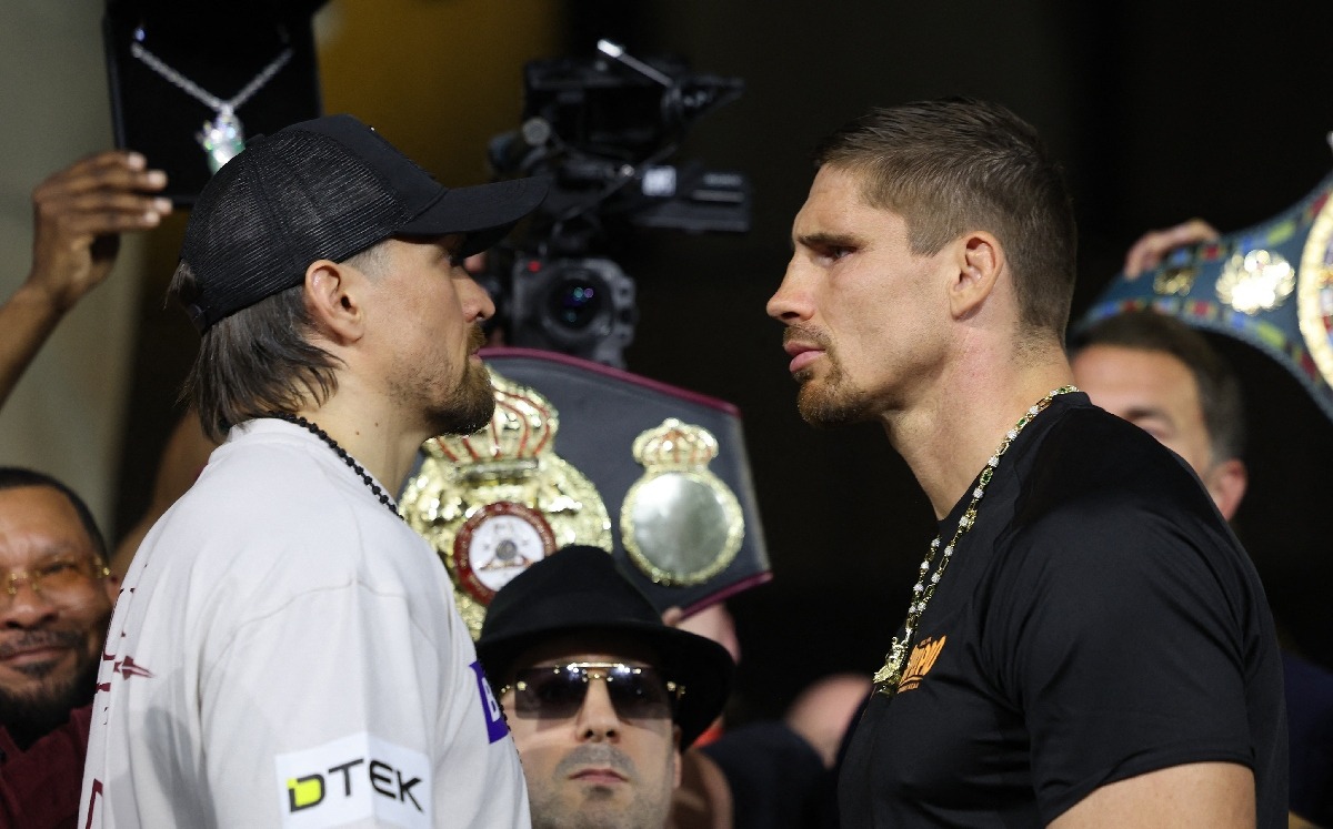 Conoce a qué hora y dónde ver EN VIVO la pelea de Usyk vs Verhoeven (Reuters)