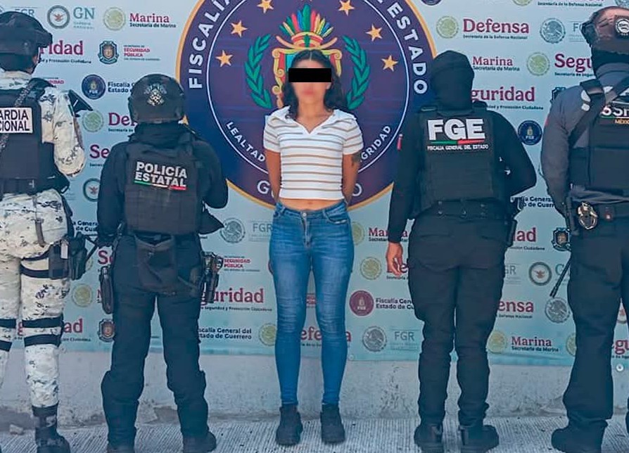 La detenida fue identificada como Diana 'N' y/o Daniela 'N', alias Jake. | Especial