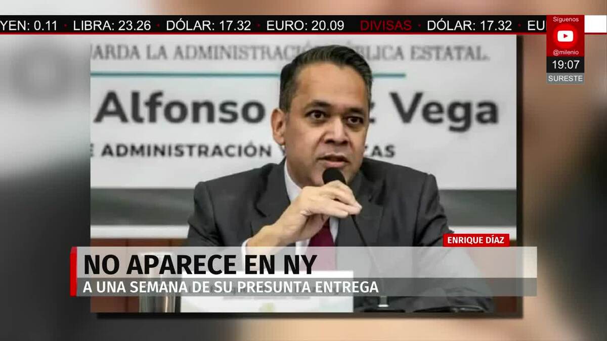 Díaz Vega sin reporte de detención a una semana de su entrega | Milenio Noticias, 22 de mayo de 2026