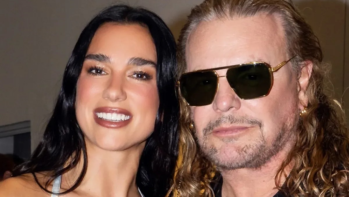 El vocalista de Maná junto a Dua Lipa. | Especial