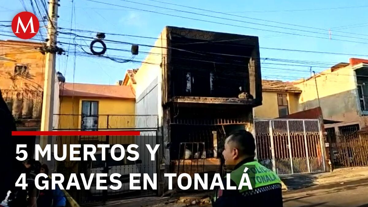 Incendio en Tonalá deja 5 muertos; hay menores entre víctimas