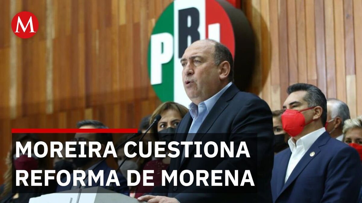 Iniciativas de Sheinbaum y Morena son buenas, pero insuficientes, acusa Moreira
