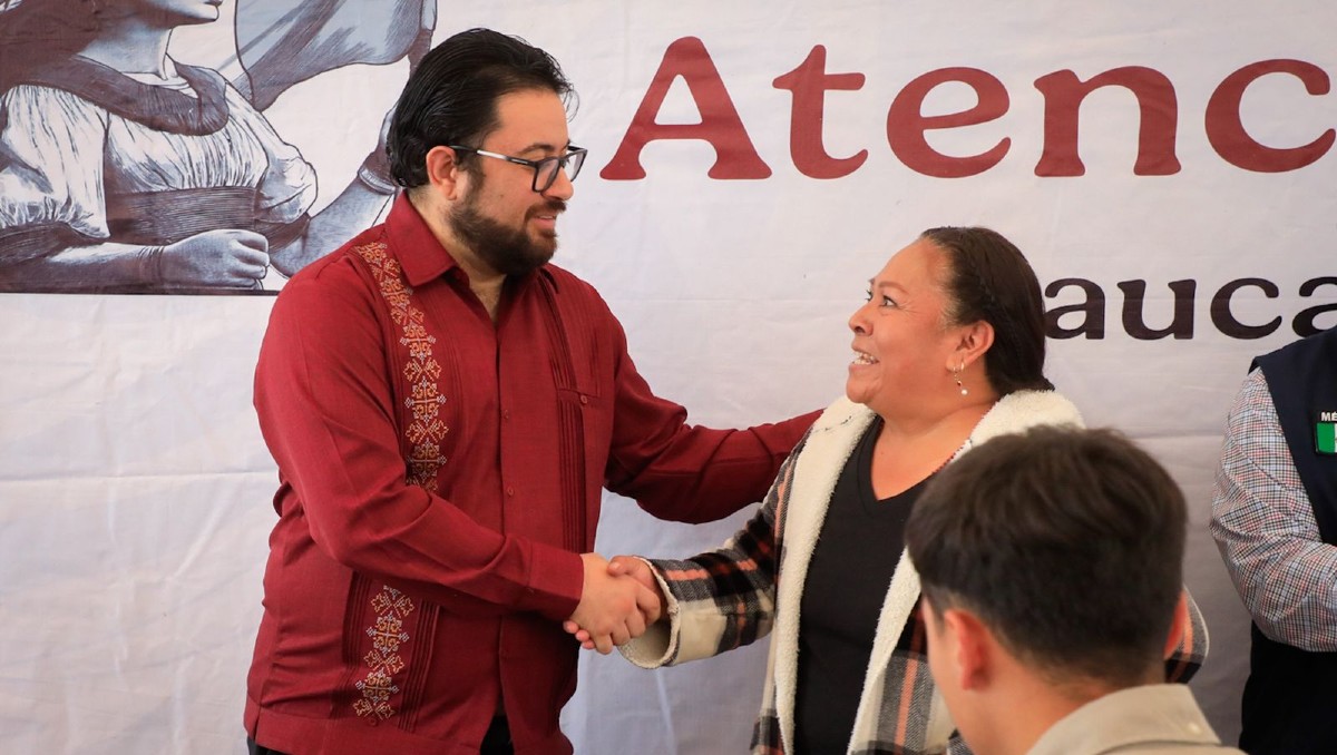 Isaac Montoya anuncia avance del Par Vial de San Mateo. | Foto: Especial