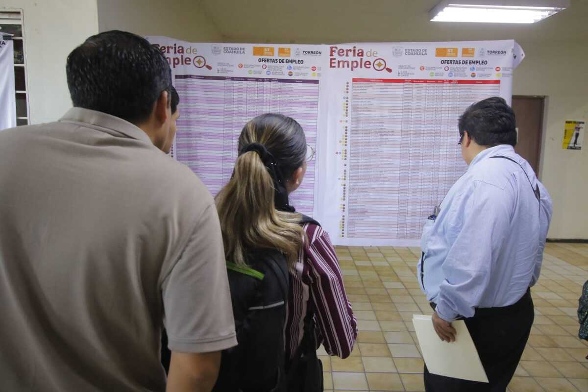 Se llevó a cabo la Feria de Empleo Torreón 2026 en su tercera edición en lo que va del año. (Manuel Guadarrama)