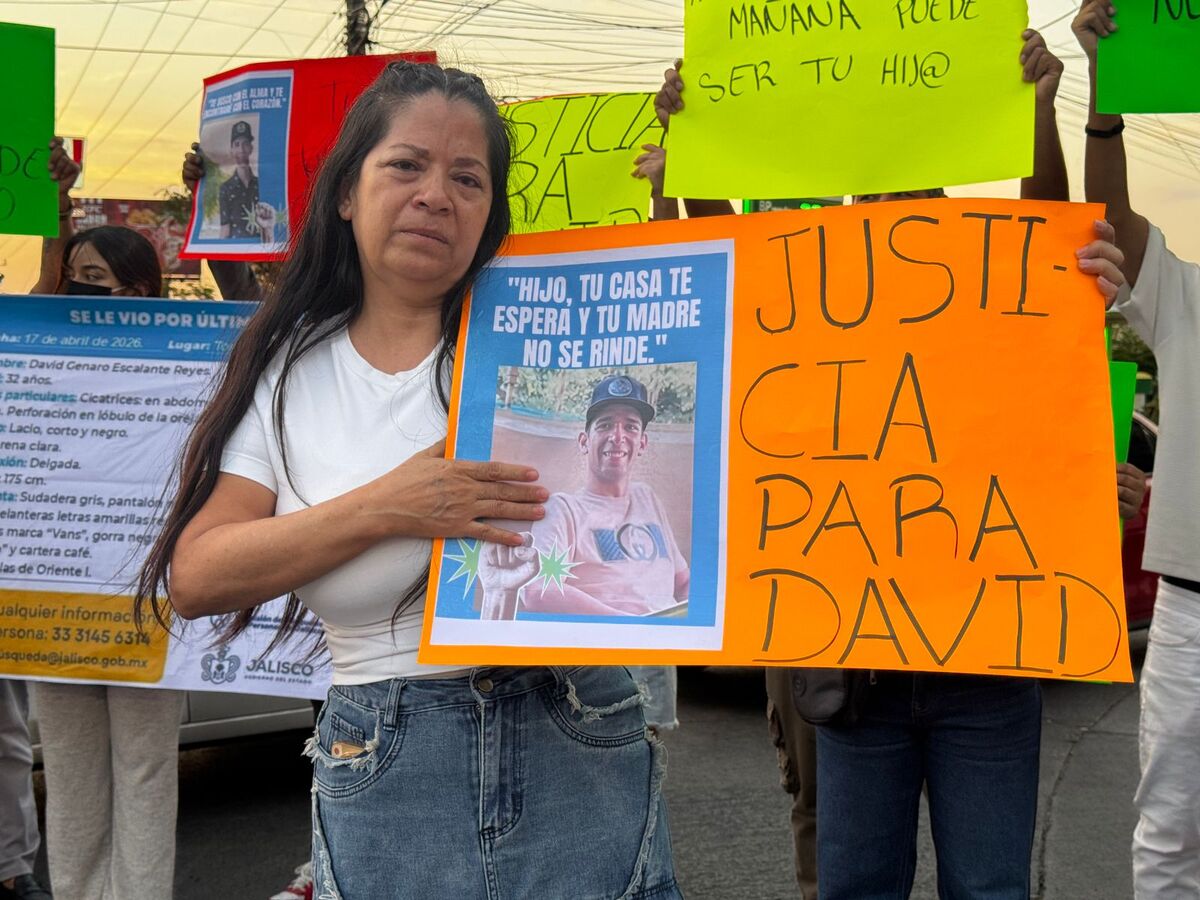 La madre de David pide que le regresen a su hijo. (Usi Toledo)