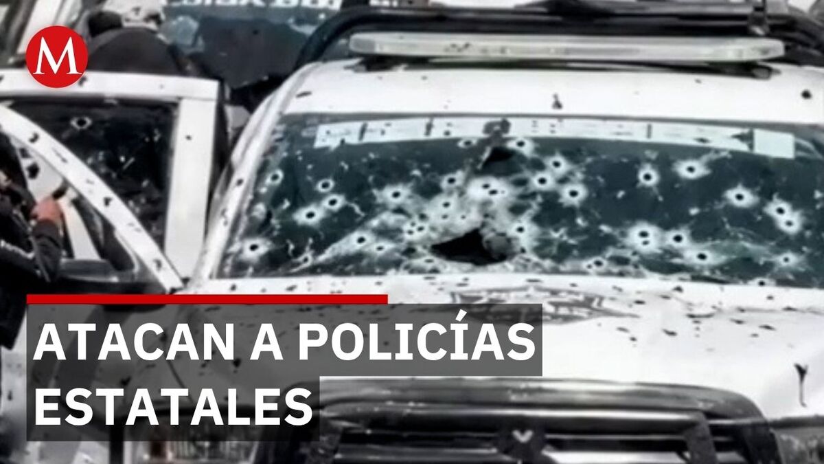 Seis policías de Michoacán heridos tras balacera en la comunidad de La Estancia