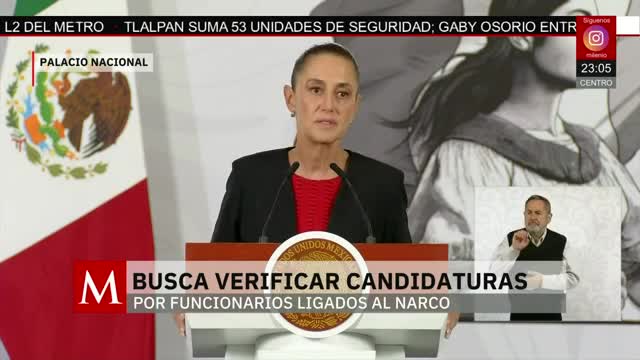 Presentan iniciativa para evitar a candidatos con nexos criminales | Paola Barquet, 21 de mayo 2026