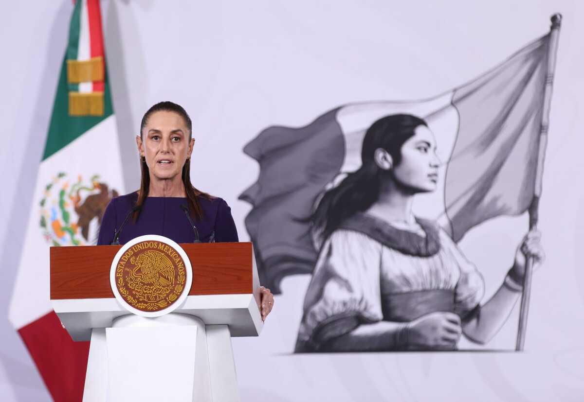 Sheibaum no ha recibido información de bloqueo de cuentas de hijos de Rocha Moya. | Foto: Araceli López