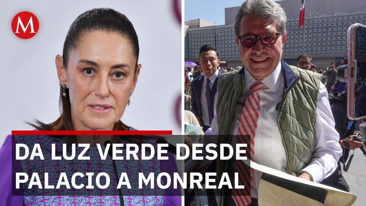 Sheinbaum arropa la reforma constitucional de Ricardo Monreal