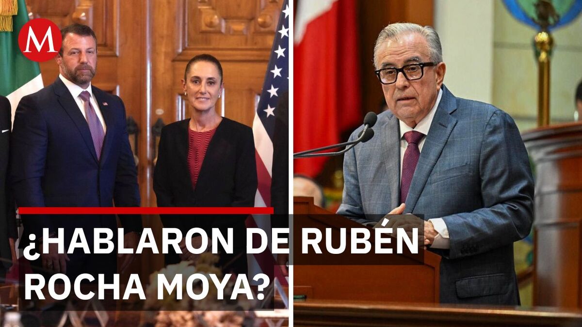 Sheinbaum descarta que el caso Rubén Rocha se tocara con enviado de EU